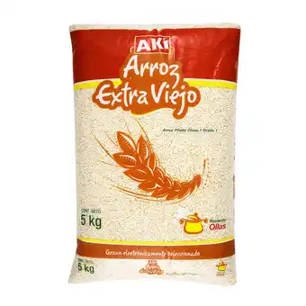 Akí Akí Arroz Extra Viejo 5kg oferta