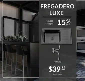 Coral Hipermercados FREGADERO LUXE oferta