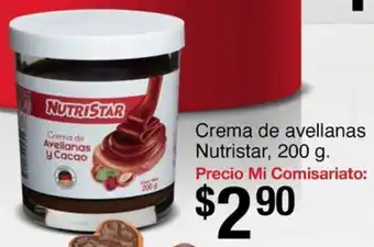 Mi Comisariato Crema de avellanas Nutristar 200g oferta