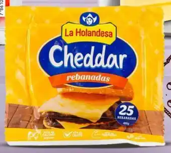 Mi Comisariato Queso cheddar La Holandesa, rebanadas, 200g oferta