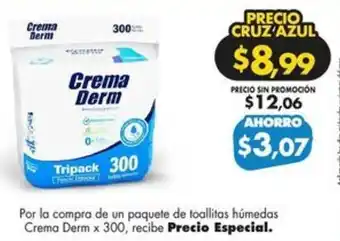 Farmacias Cruz Azul Crema Derm x 300 oferta