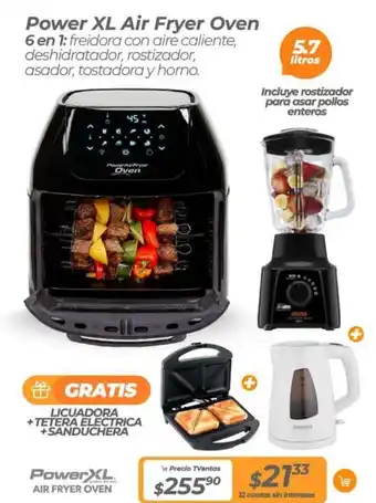 TVentas Power XL Air Fryer Oven 6en1 oferta