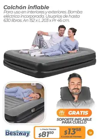 TVentas Bestway Colchón inflable oferta