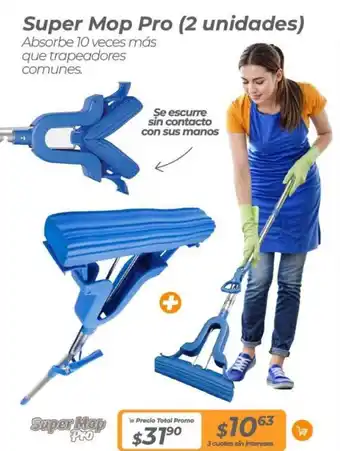 TVentas Super Mop Pro (2 unidades) oferta