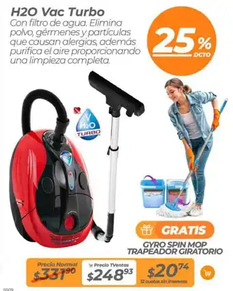 TVentas H20 Vac Turbo oferta