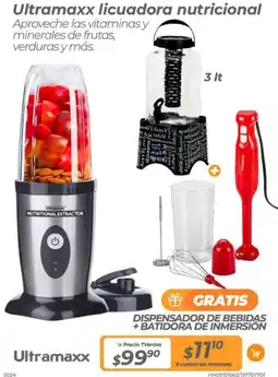 TVentas Ultramaxx licuadora nutricional oferta