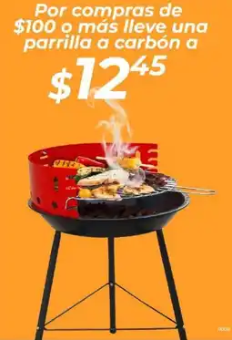 TVentas Parrilla a carbón oferta