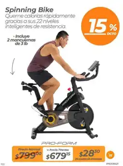TVentas Spinning Bike oferta