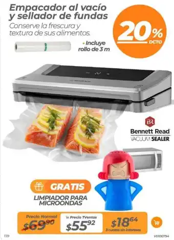 TVentas Empacador al vacío y sellador de fundas oferta