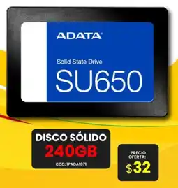 ADATA DISCO SÓLIDO 240GB