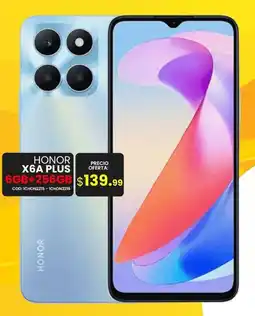 Novicompu HONOR X6A PLUS oferta