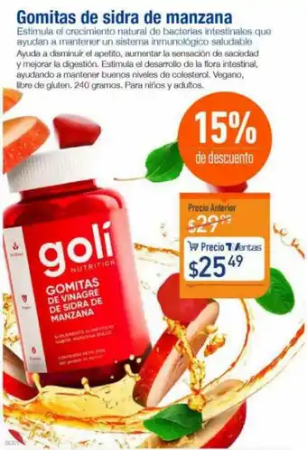 TVentas Gomitas de Sidra de manzana oferta
