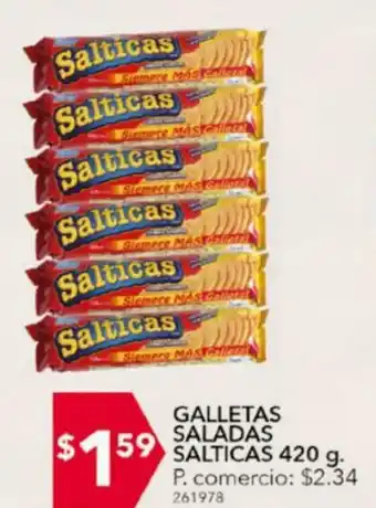 Tia Galletas Saladas Salticas 420g oferta