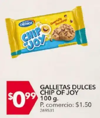 Tia Galletas Dulces Chip of Joy 100g oferta