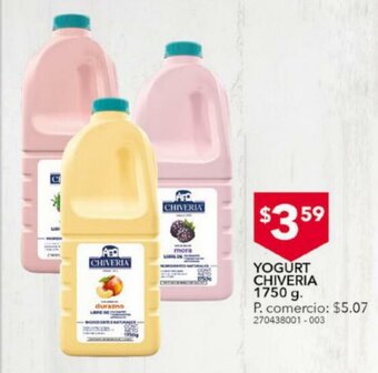 Tia Yogurt Chiveria 1750g oferta