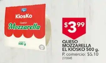 Tia Queso Mozzarella El Kiosko 500g oferta