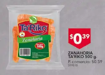 Tia Zanahoria Ta'riko 500g oferta