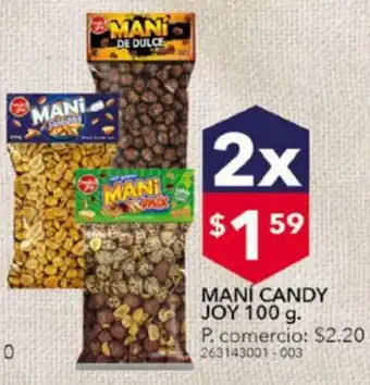 Tia Maní Candy Joy 2x100g oferta