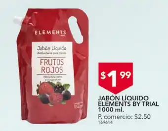 Tia Jabón Líquido Elements by Trial 1000ml oferta