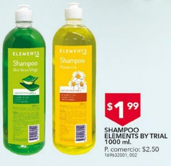 Tia Shampoo Elements by Trial 1000ml oferta
