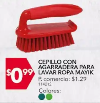 Tia Cepillo con Agarradera para Lavar Ropa Mayik oferta
