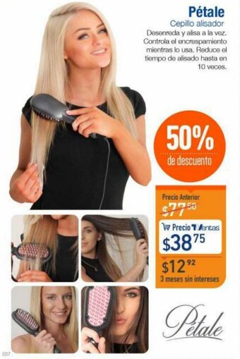 TVentas Pétale Cepillo Alisador oferta