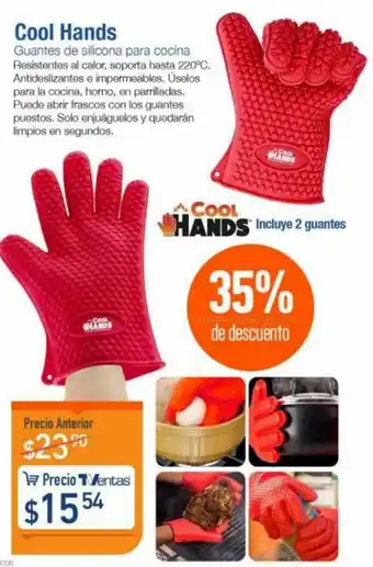 TVentas Cool Hands oferta