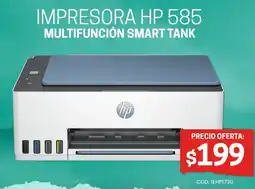 Novicompu IMPRESORA HP 585 MULTIFUNCIÓN SMART TANK oferta