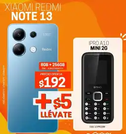Novicompu XIAOMI REDMI NOTE 13 oferta
