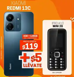 Novicompu XIAOMI REDMI 13C oferta
