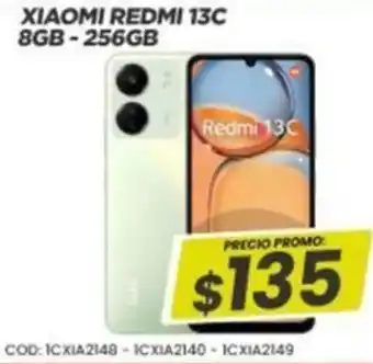 Novicompu XIAOMI REDMI 13C 8GB-256GB oferta
