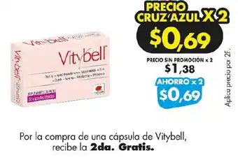 Farmacias Cruz Azul Vitybell oferta