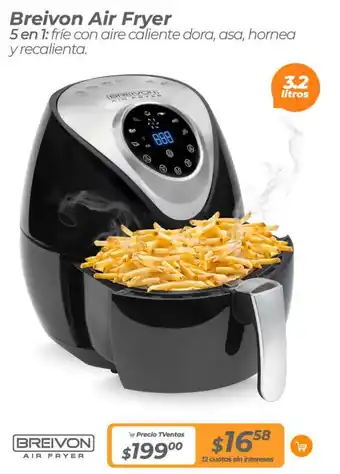 TVentas Breivon air fryer oferta