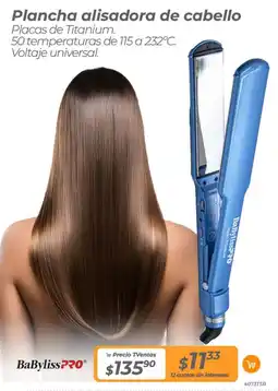 TVentas Plancha alisadora de cabello oferta