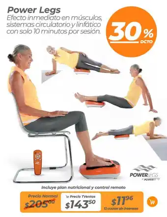 TVentas Power Legs oferta