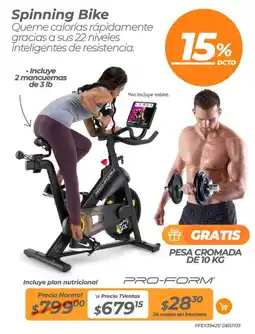 TVentas Spinning Bike oferta