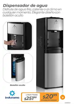 TVentas Indurama Dispensador de agua oferta