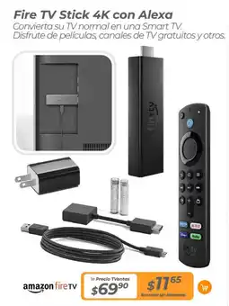 Fire TV Stick 4K con Alexa