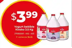 Tia Kiosko Yogurt bebible oferta