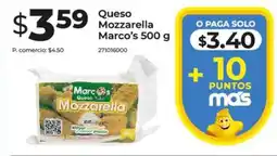 Tia Marco's Queso Mozzarella oferta