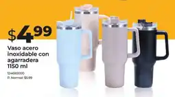 Tia Vaso acero inoxidable con agarradera oferta