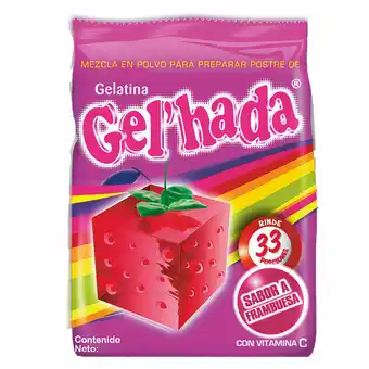 Tia Gelatina en polvo fresa Gel-Hada 200 g oferta