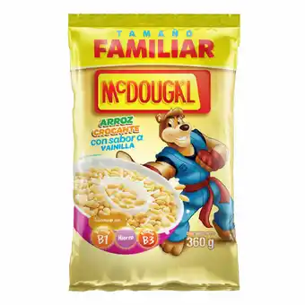 Cereal Mc Dougal 360 g - Hojuelas de maíz con sabor vainilla