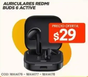 Novicompu Auriculares redmi buds 6 active oferta