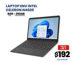 Novicompu Laptop env intel celeron n4020 oferta