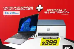 Novicompu Laptop chuwi herobook pro intel celeron n4020 oferta