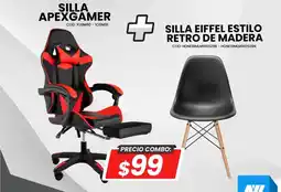 Novicompu Silla apexgamer oferta
