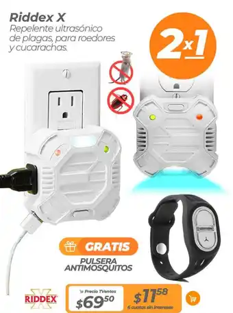 TVentas Riddex X oferta