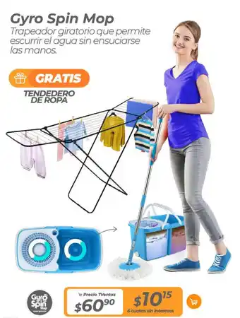 TVentas Gyro Spin Mop oferta