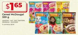 Tia McDougal Cereal oferta